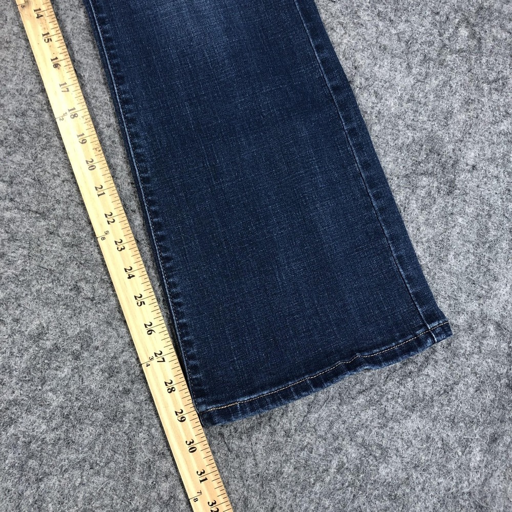 Levi's 529 Curvy Bootcut Jeans Womens 12 Blue Medium Wash Stretch Denim - Picture 10 of 16